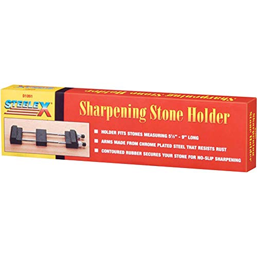 Steelex - D1091-BRK D1091 Sharpening Stone Holder, 1.5 pounds, black - Image 3