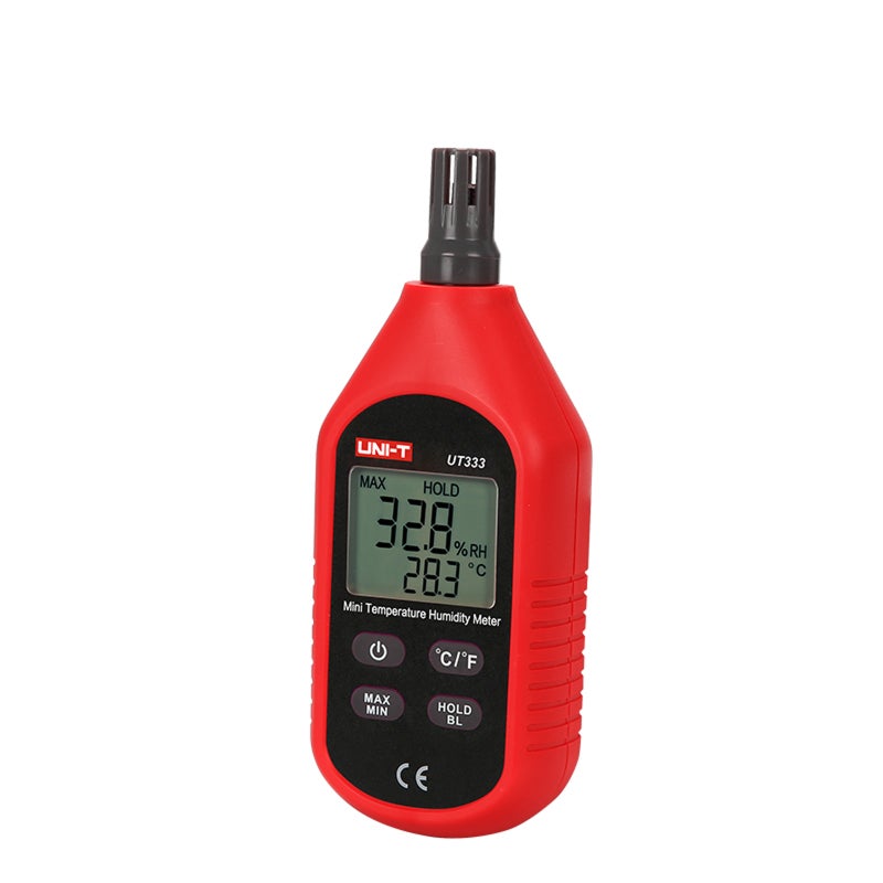UNI-T UT333 Mini Temperature Humidity Meter Thermo-hygrometer Indoor Outdoor Overload Indication LCD Backlight - Image 3
