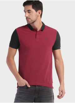 Color Block Polo