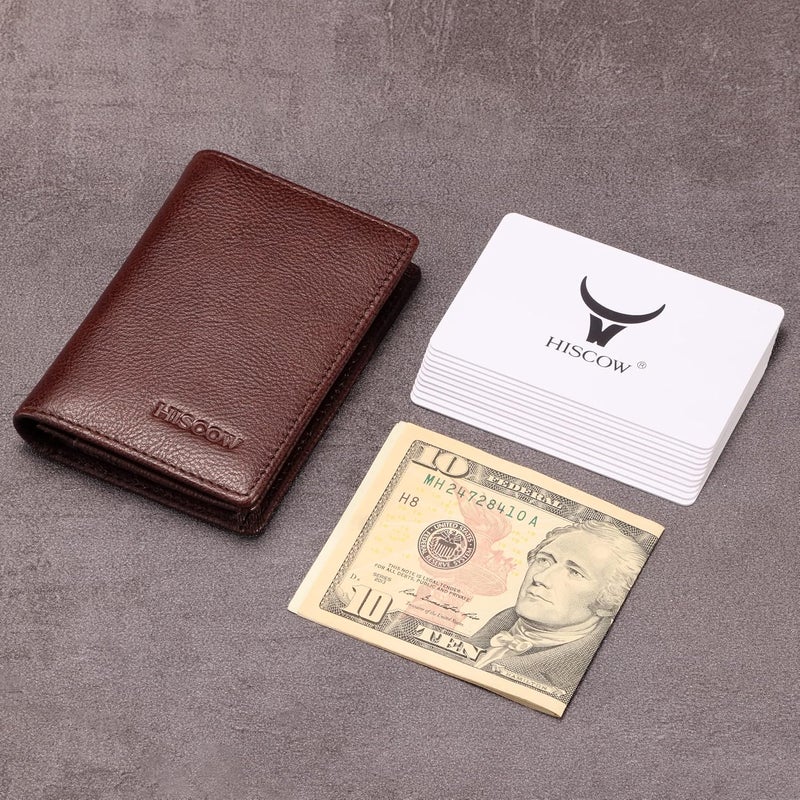 HISCOW Leather Business Card Case Holder for Men & Women, Italian Calfskin - Image 3