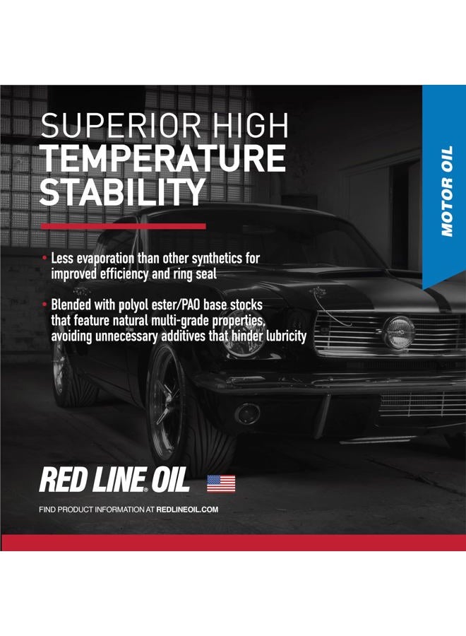 Red Line 11604 5W50 Motor Oil, 12 Pack - Image 5