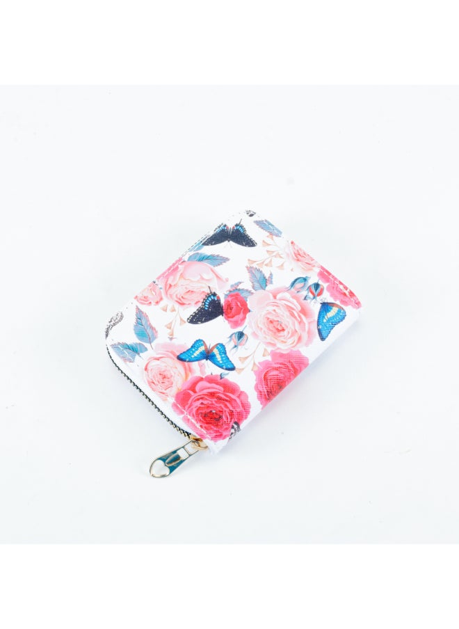 Generic Colorful Zipped Wallet with Multiple Pockets for Money, Cards, & Coins  - Image 2