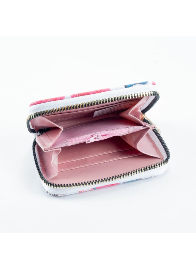 Generic Colorful Zipped Wallet with Multiple Pockets for Money, Cards, & Coins  - Image 3