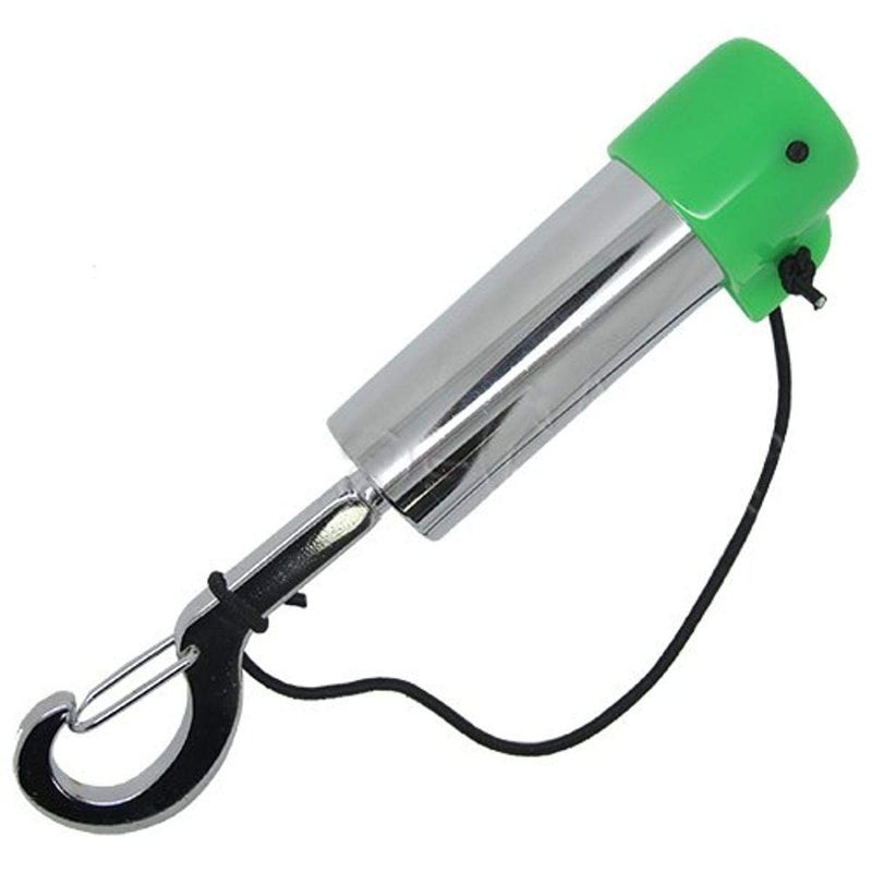 Scuba Choice Diving Safety Rattle Stick Signal Bell with Clip, Green â€“ Compact 4.75" Dive Alert Tool with Noise Cover, Loud Underwater Attention Grabber for Divers