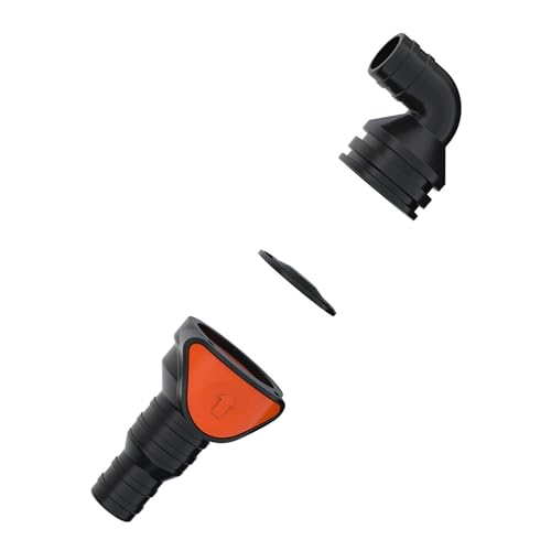 SEAFLO 90° Angled (1-1/4"-1½" in |1½" Out) Quick Disconnect Non-Return Check Valve-Inlet fits Both: 1-1/4 "& 1½" - Outlet:1-1/2" - Anti-Backflow Design, (1-Pack) - Image 2