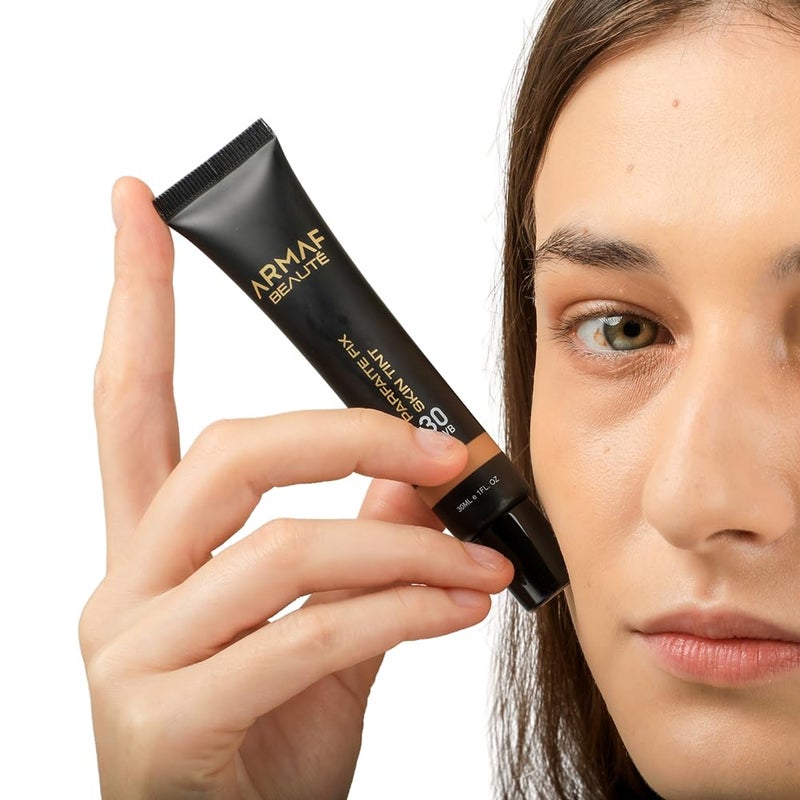 Armaf Beaut PARFAITE FIX Skin Tint Tinted Moisturizer with Spf 30 For Sun Protection Semi Matte Finish Sand 30 ml1 floz - Image 3