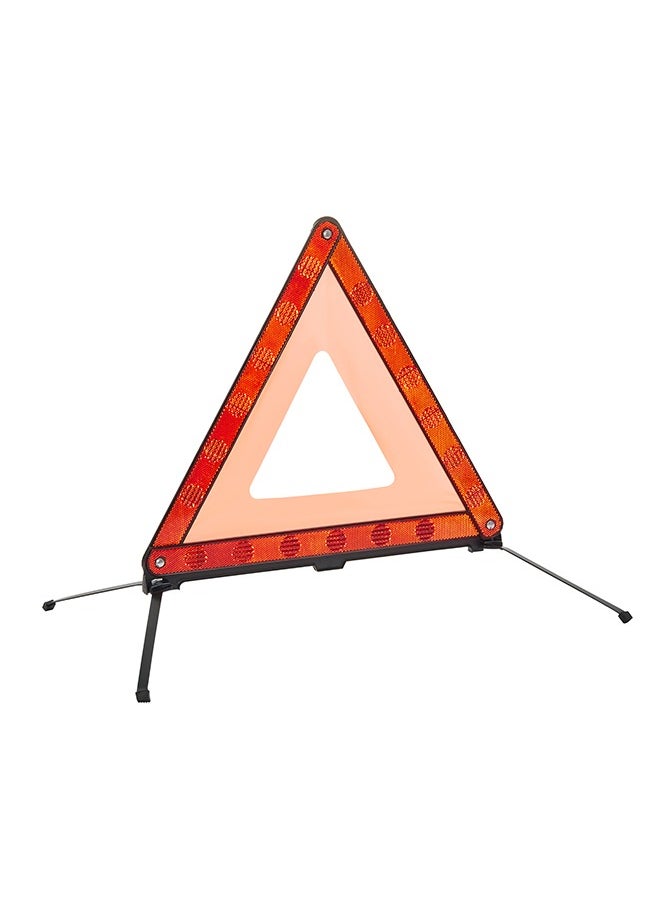 LAWAZIM Triangle Road Warning Sign III - High-Visibility Reflective Emergency Sign with Stable Base and Foldable Design - Portable Safety Triangle for Emergency Roadside Assistance Vehicle Breakdowns  - Image 2
