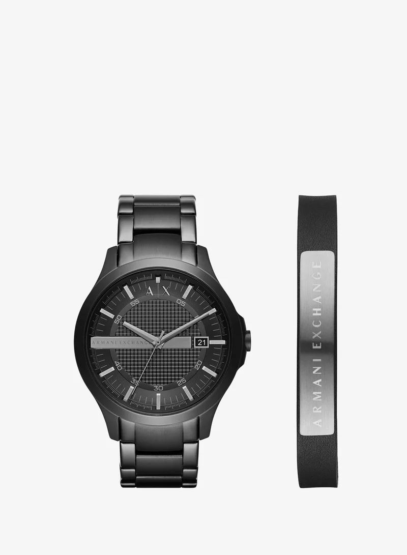 Armani Exchange AX7101 Watch + Bracelet Set