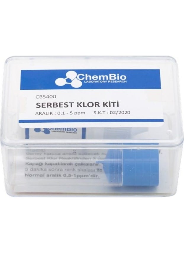 ChemBio Free Chlorine Test Measurement Kit 
