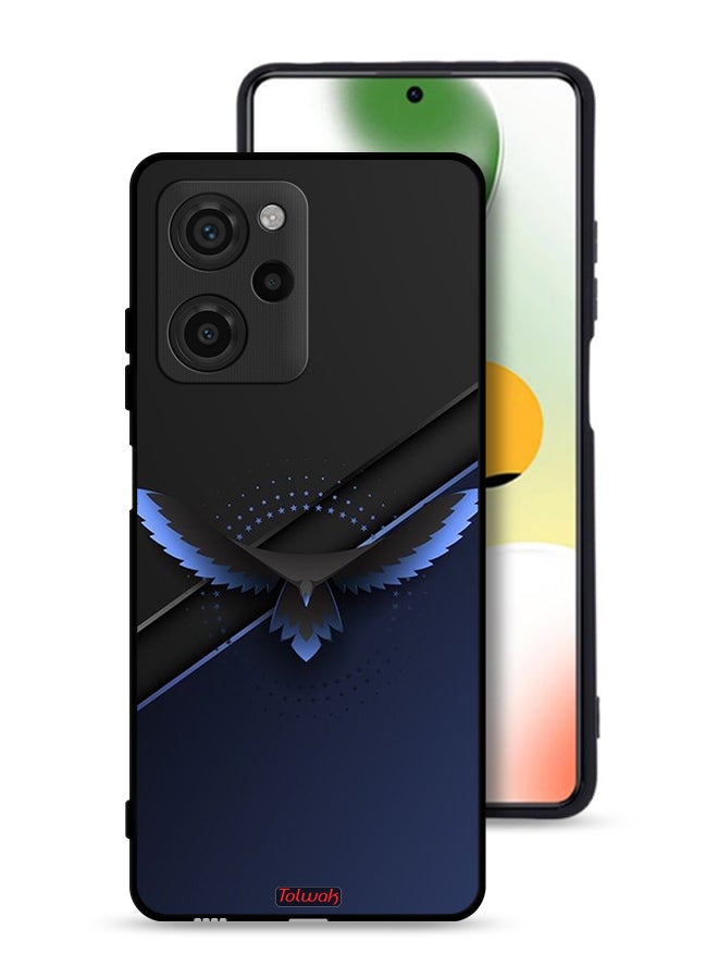 Tolwak Xiaomi Poco X5 Pro Protective Case Cover Eagle Digital Abstract Art - Image 1