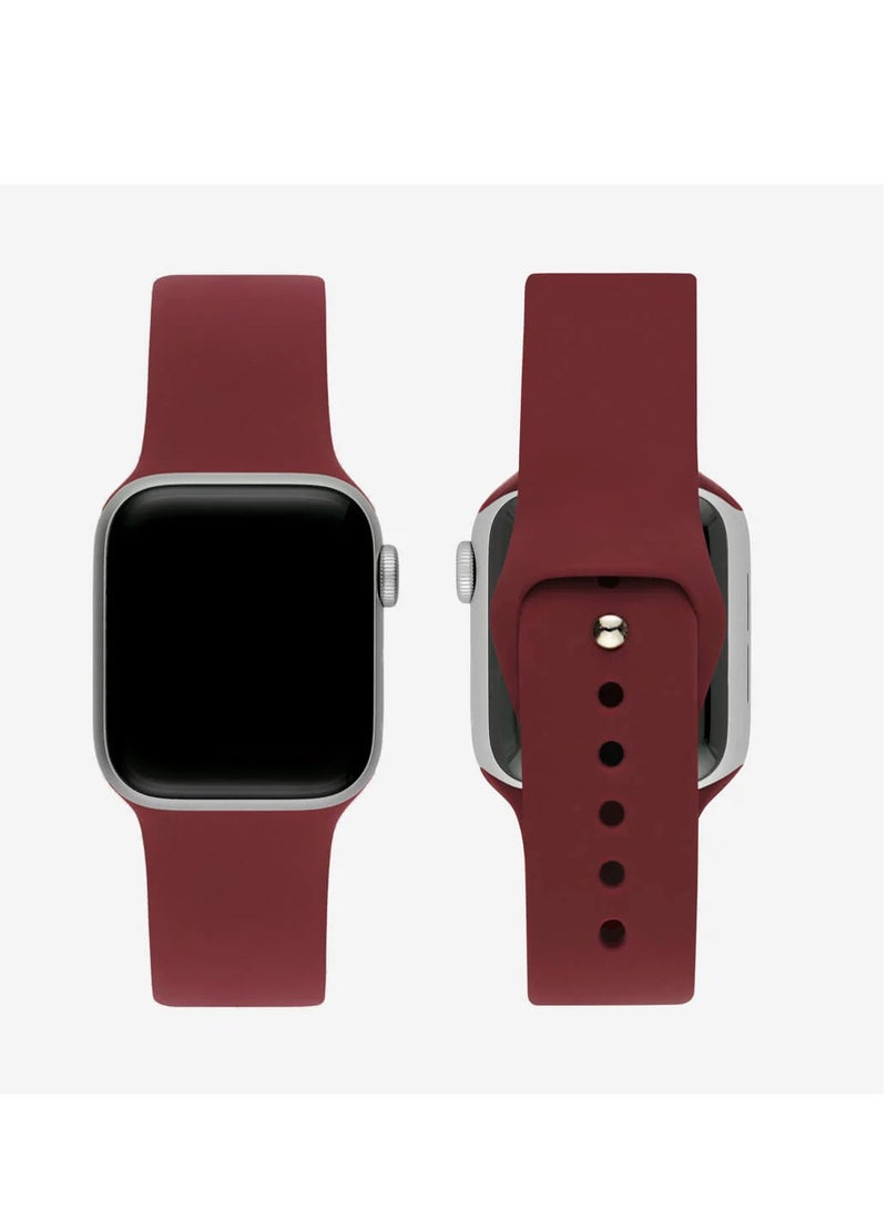 Silicone Apple Watch Sport iBand 44mm 45mm 46mm 49mm - Image 3