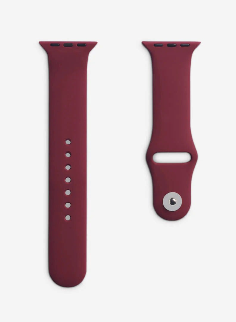 Silicone Apple Watch Sport iBand 44mm 45mm 46mm 49mm - Image 1