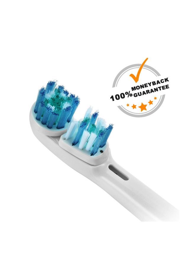 NIBEMINENT 4-Piece Replacement Toothbrush Heads For Oral-B Braun White - Image 2