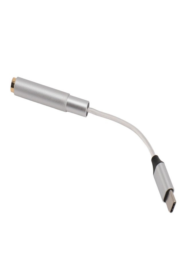 ciciglow محول سماعة رأس أنثوي USB Type C إلى 2.5mm 3.5mm 4.4mm من ciciglow، توصيل وتشغيل كابل دنجيل صوتي USB C إلى Aux للهاتف المحمول، يدعم 32 بت 384 كيلوهرتز PCM - Image 1