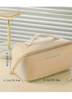 ORiTi Large apaciy Travel Cosmetic Bag Multifunctional Waterproof Portable Makeup Organizer Bag With Handle Ideal for Travel  - Image 2