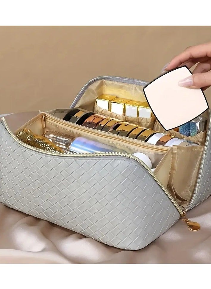 ORiTi - Large apaciy Travel Cosmetic Bag Multifunctional Waterproof Portable Makeup Organizer Bag With Handle Ideal for Travel - Image 1