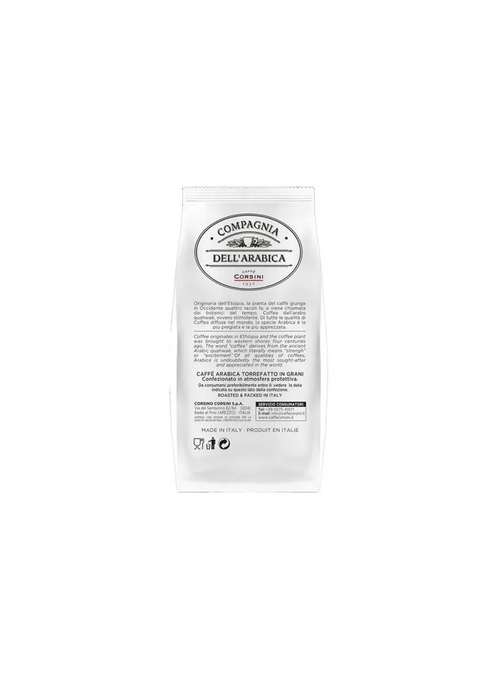 Corsini Brasil Santos Delicate Smooth And Embracing Pure Arabica Coffee Beans - 250g
