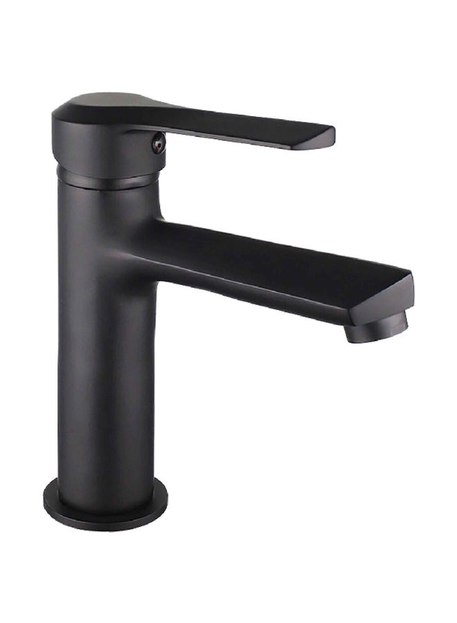 DIME Elegant Rust-Resistant Durable Brass Basin Mixer Faucet Black DIM-90801-B - Image 1