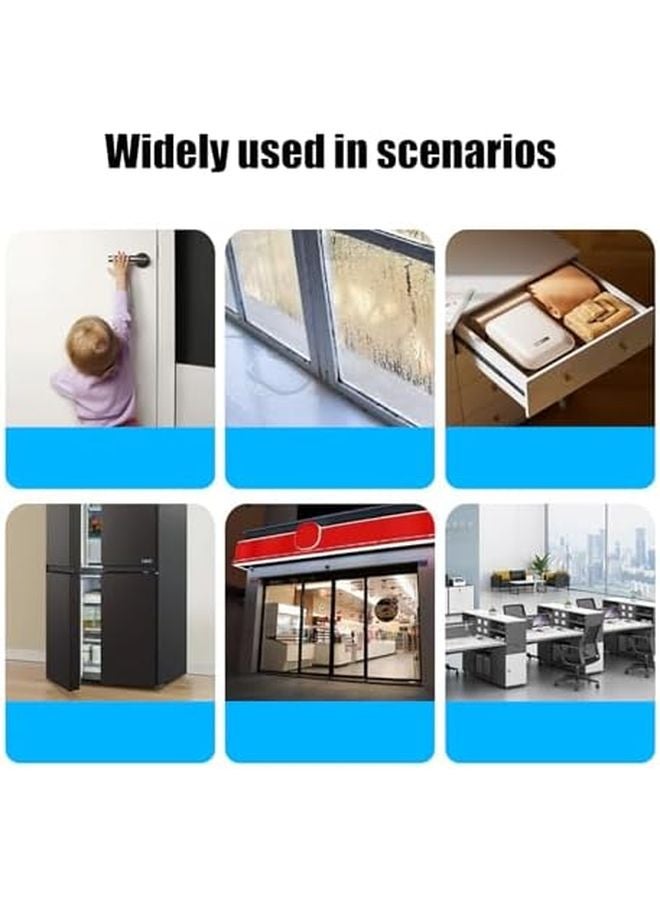 Wireless Entry Sensor Motion Detection Alarm Voice Alert Compact Safety Device - Image 5