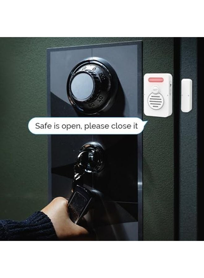 Wireless Entry Sensor Motion Detection Alarm Voice Alert Compact Safety Device - Image 3