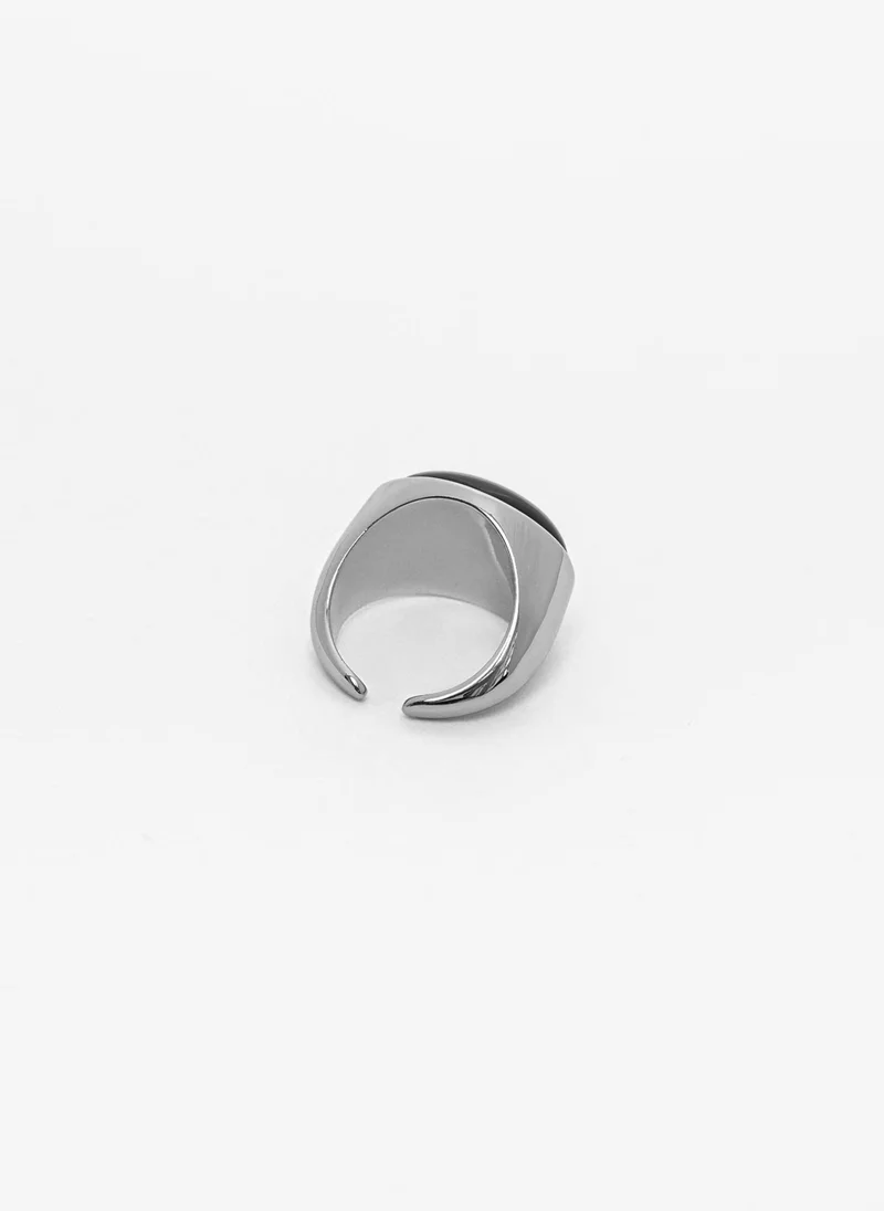 Lichi  Ring with a large oval stone for Women | Best Price UAE