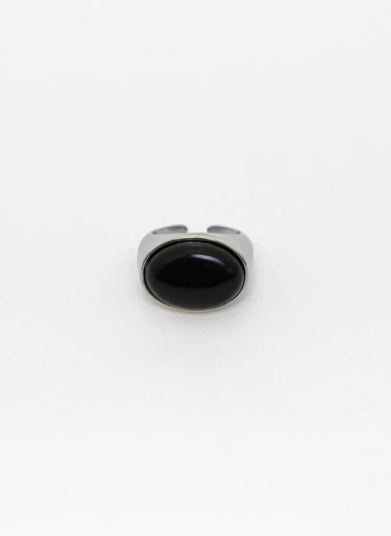 Lichi  Ring with a large oval stone for Women | Best Price UAE