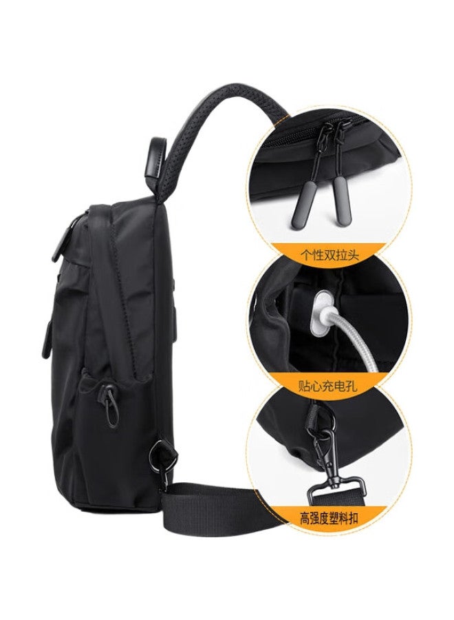 JEVI Crossbody Bag, Simple Shoulder Bag For Men And Women, Chest Bag, Small Backpack, Sports Style - Image 3