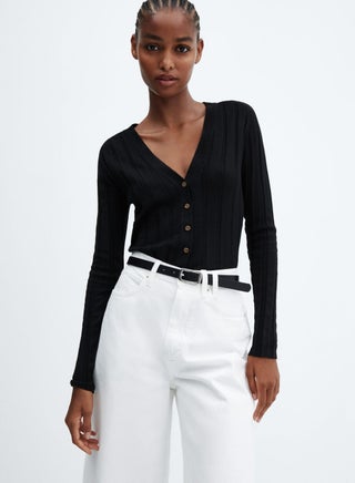 Knitted Crop Cardigan