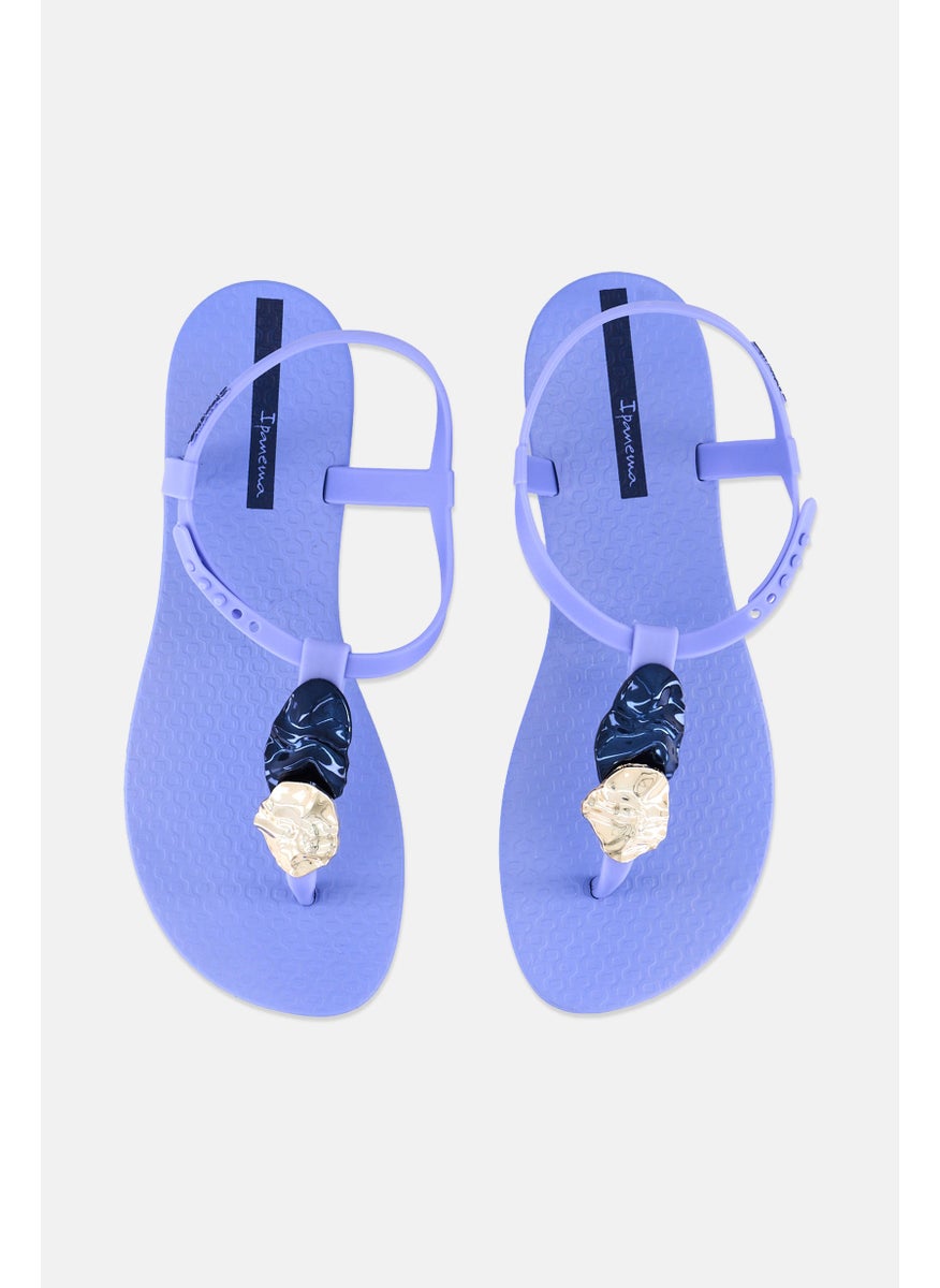 Ipanema Women Snap Fashion Sandals, Blue  - Image 3