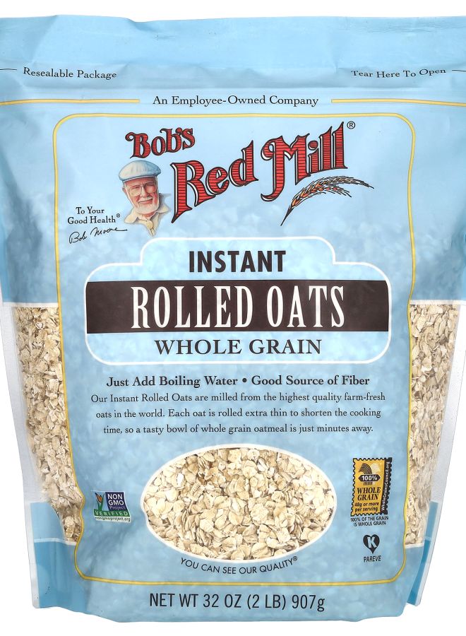 Instant Rolled Oats Whole Grain 32 oz (907 g)