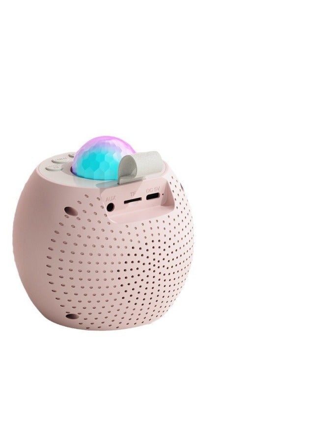 نيوترل جهاز كاريوكي بلوتوث متكامل مع إضاءة نجمية، ميكروفون قابل للفصل، سماعة خارجية، مجموعة كي تي في - Image 5