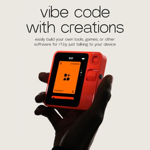 rabbit جهاز Rabbit r1 الذكي المفعّل بالصوت مع نظام rabbitOS 2 المطوّر — بدون رسوم اشتراك — برمجة Vibe على الجهاز، مسجل صوت ذكي، رفيق للتعليم والسفر والاجتماعات - Image 4