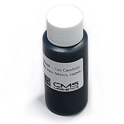 CMS MAGNETICS 1oz Kit Ferrofluid Science Experiment Kit for Education in Magnetism Includes 1 Fluid Ounce 295mL Bottle of Ferrofluid Gloves Pipette Petri Dishes - Image 1