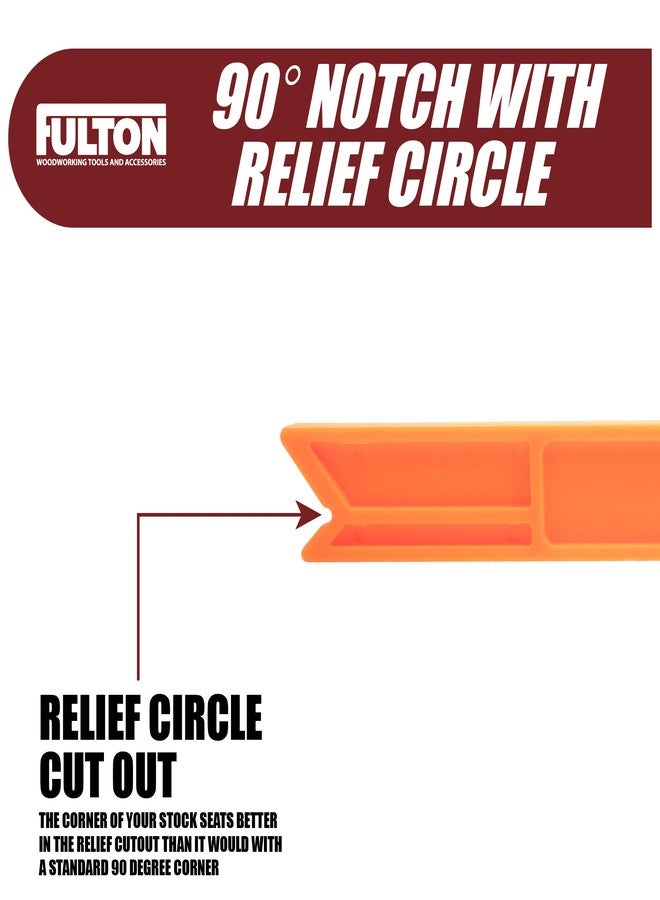 Fulton Safety Woodworking Push Stick 2 Pack, Each Has a Contoured Handle Embedded with Two Rare Earth Magnets, Ideal for Pushing Stock Through on Table Saws, Router Tables, Shapers and Jointers - Image 5