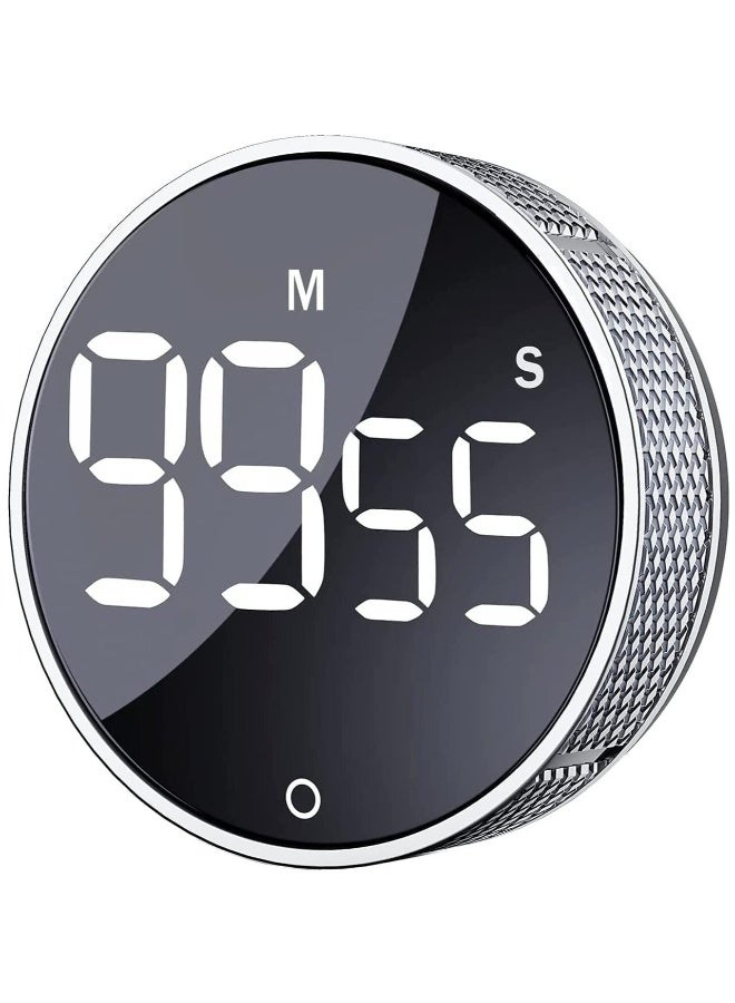 Digital Kitchen Timers, Visual timers Large LED Display Magnetic Countdown Countup Timer for Classroom Cooking Fitness Baking Studying Teaching, Easy for Kids and Seniors  - Image 1