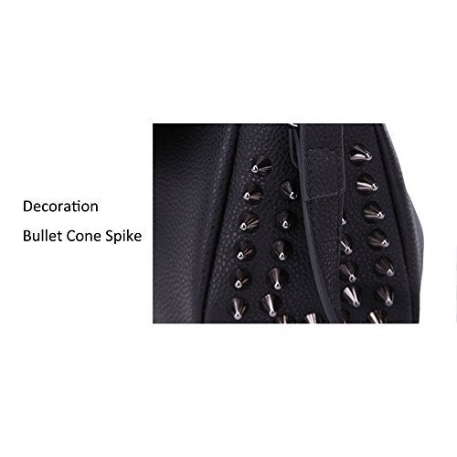 DYWISHKEY 100pcs 15mm Bullet Cone Spike and Stud Metal Screw Back for DIY Leather-Craft - Image 4