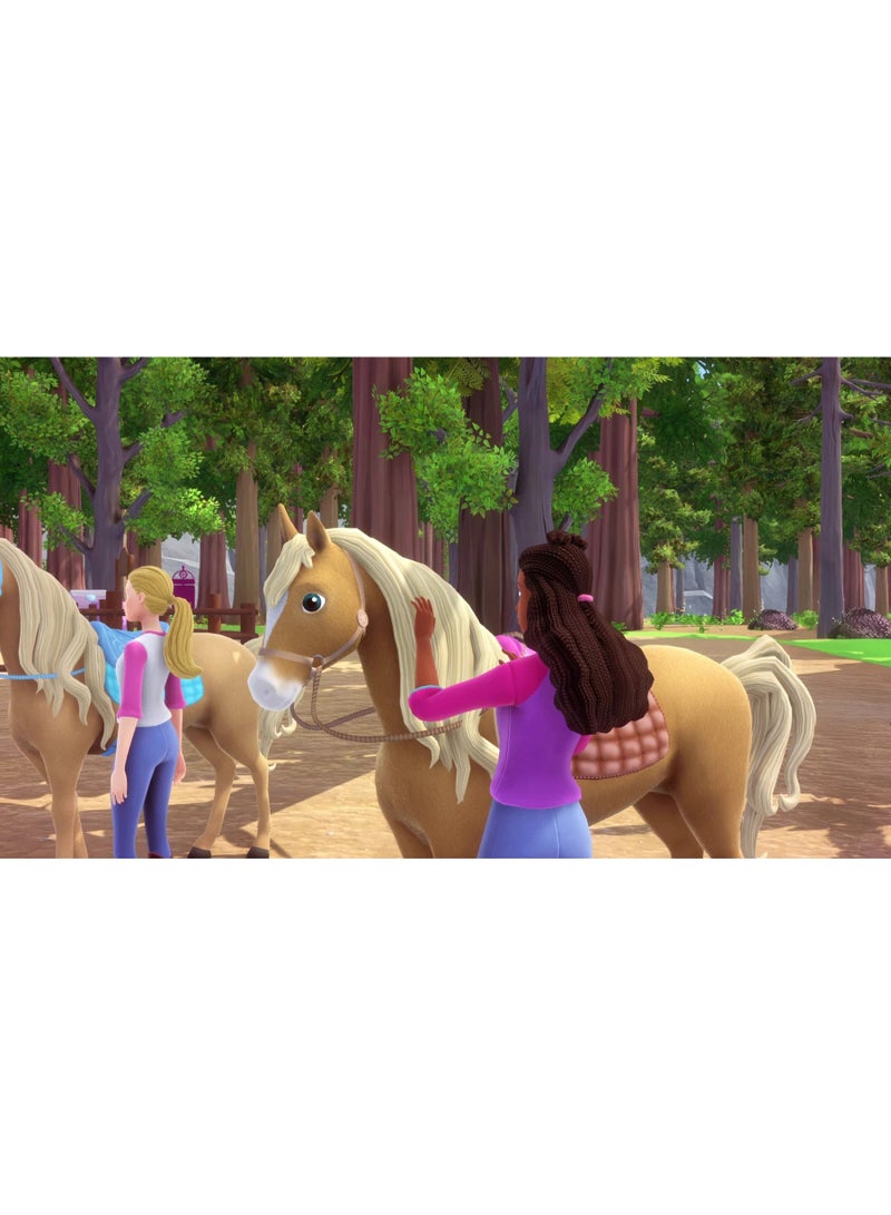 أوت رايت جيمز باربي™ مسارات الخيول PEGI PS5 - Image 4