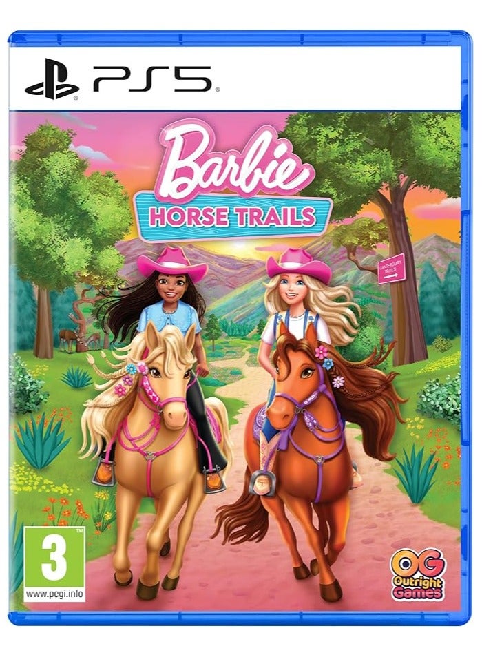 أوت رايت جيمز باربي™ مسارات الخيول PEGI PS5 - Image 1