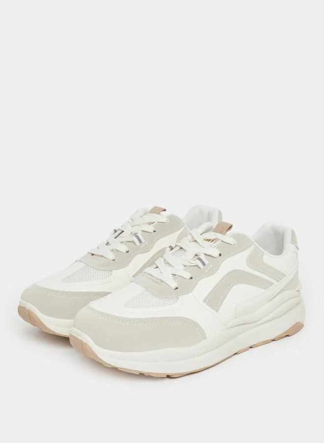 Styli Styli Chunky Sole Lace Up Sneakers