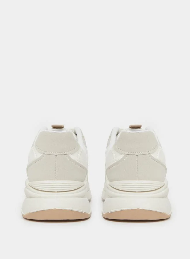 Styli Styli Chunky Sole Lace Up Sneakers