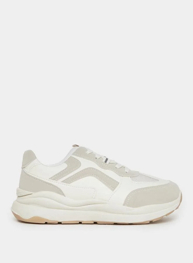 Styli Styli Chunky Sole Lace Up Sneakers