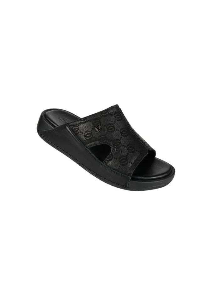 بارجيل أونو 008-3472 Barjeel Mens Casual Sandals 2368-3 Black