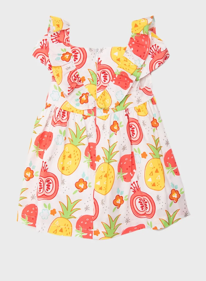 Babybol Kids Pleated Dress