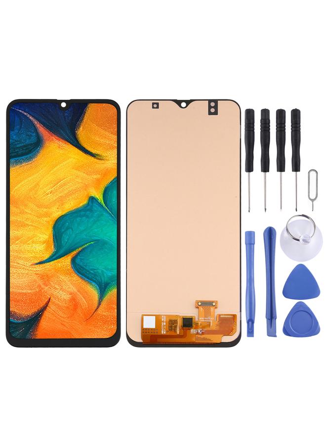 erorex Replacement 6.36 inch OLED LCD Screen for Samsung Galaxy A30 SM-A305 With Digitizer Full Assembly - Image 1