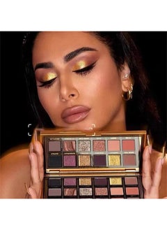 OCHEAL Empowered Eyeshadow palette Multicolour, 18 Colors Matte Shimmer Glitter Multi Reflective Shades Ultra Pigmented Makeup Eye Shadow Powder Waterproof Eye Shadow  - Image 4