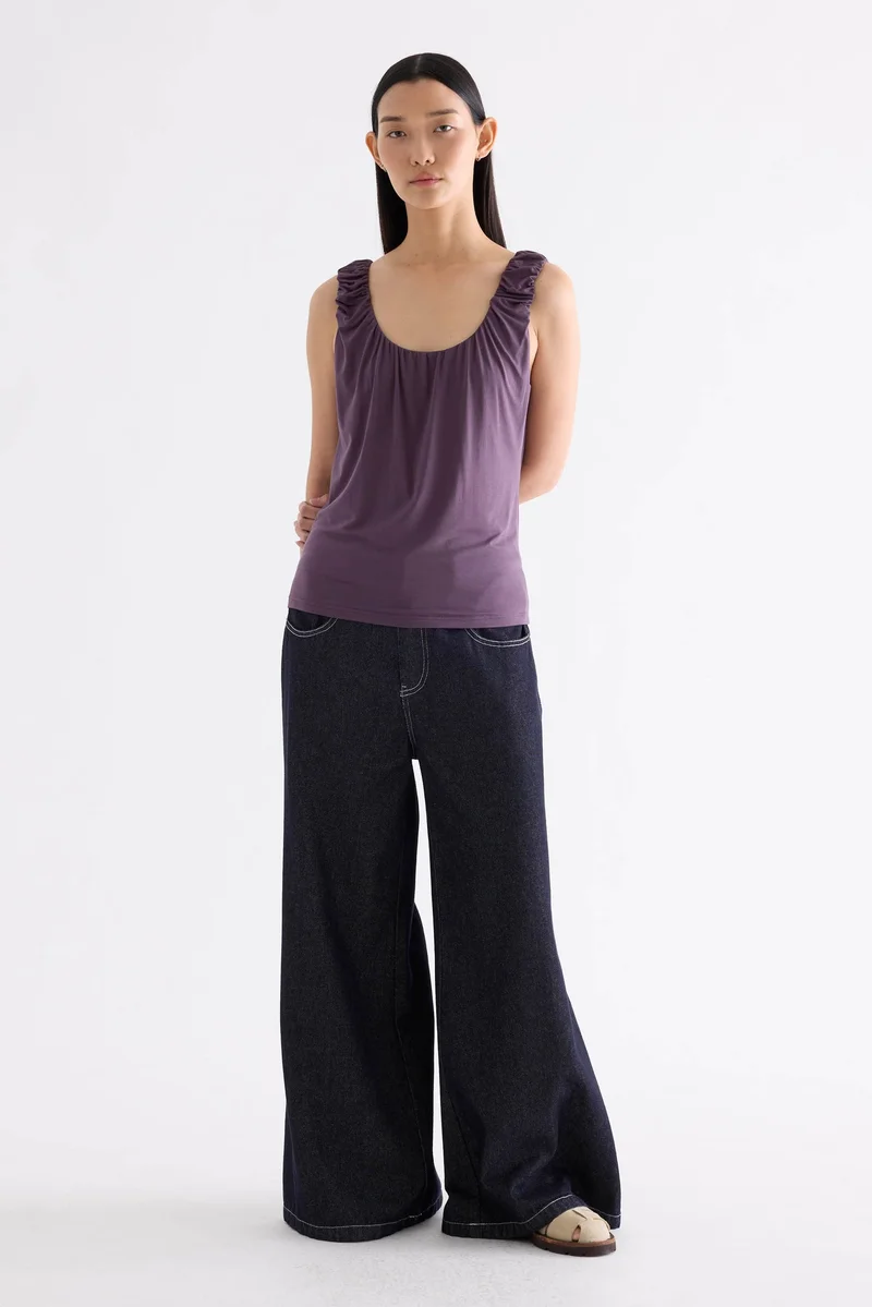 The Editor's Market Endelyn Ruch Strap Top