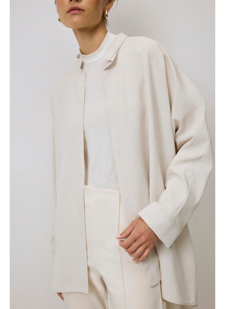 Touche - Kimono with Placket Detail - Image 1