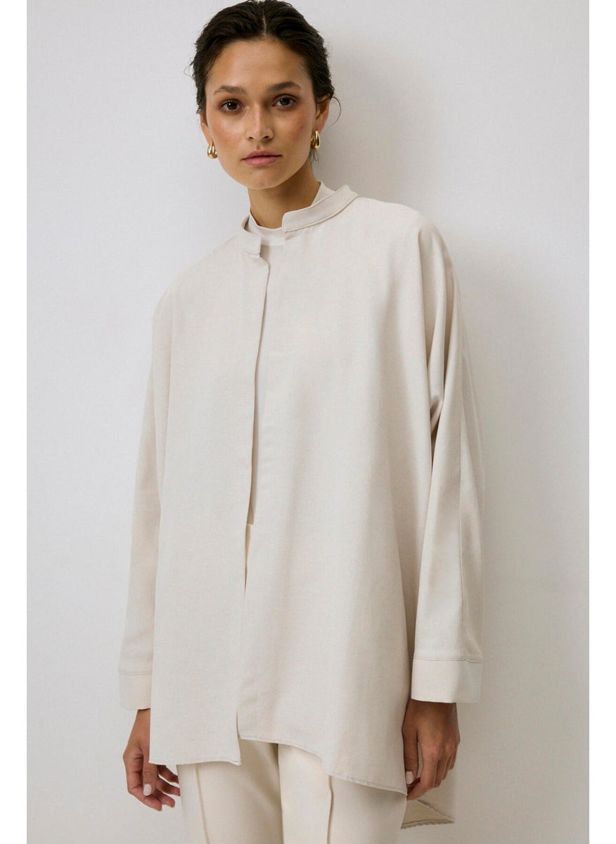 Touche - Kimono with Placket Detail - Image 1