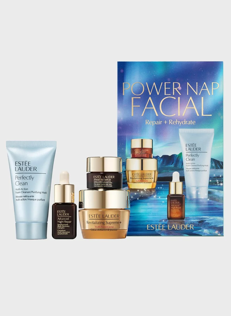 ESTEE LAUDER Power Nap Facial Repair + Rehydrate Skincare  Set, Savings 53%