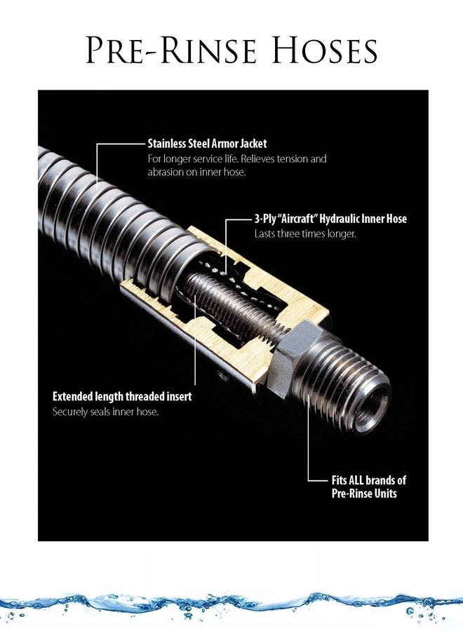 Fisher 2916-251/2 25" Pre-Rinse Hose - Image 3